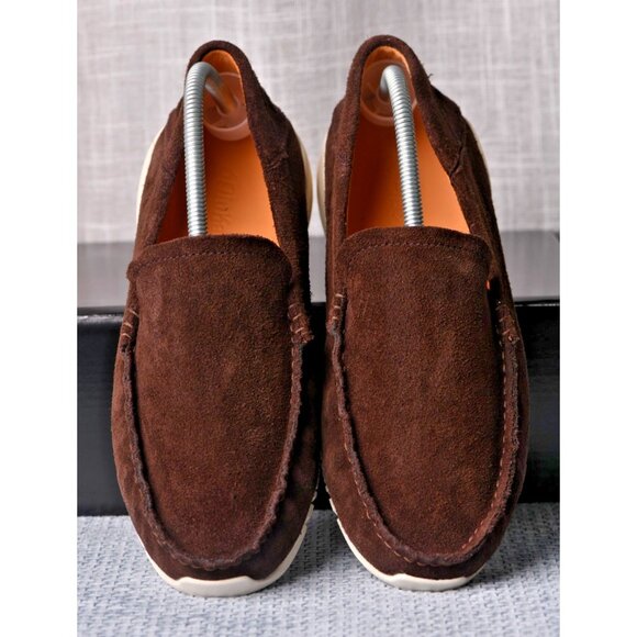 New! Size: 9 Men | Olukai KA\'A Leather Suede Loafer | Brown | 10535-6363